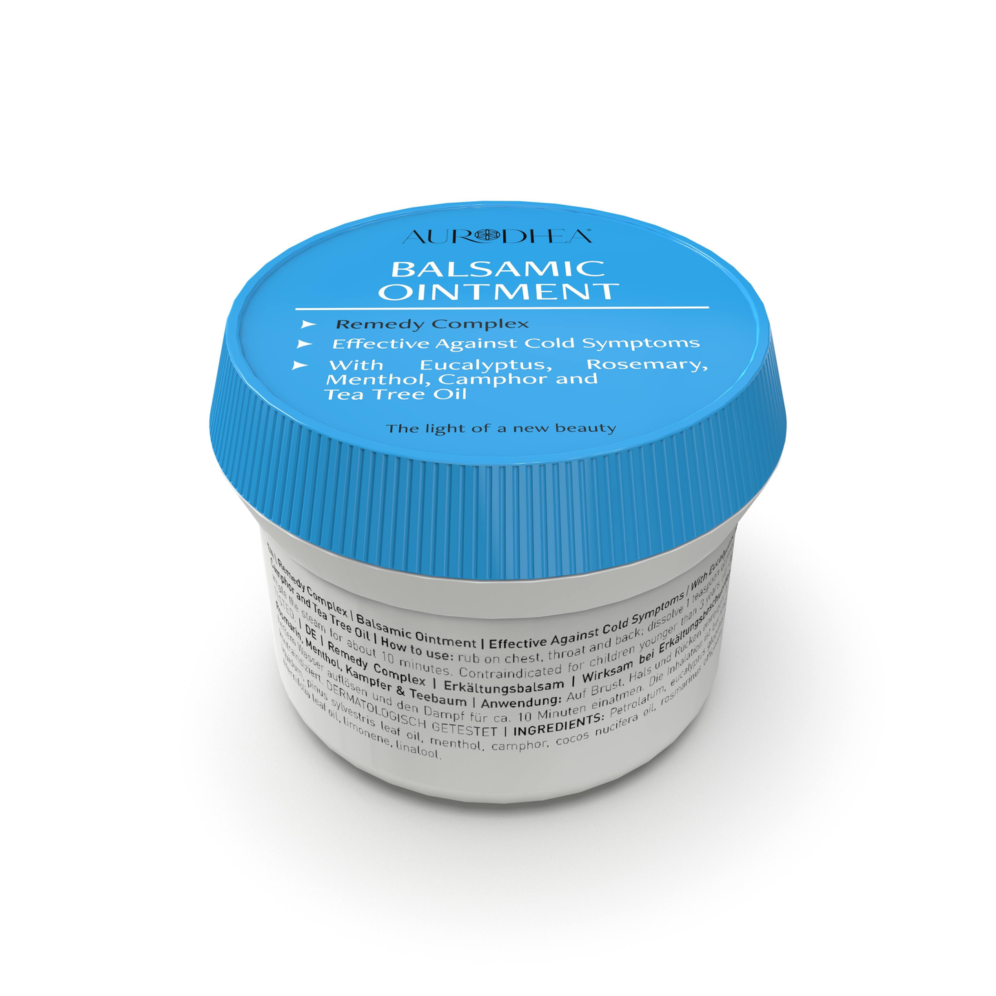 POMMADE BALSAMIQUE pour les symptômes du rhume
