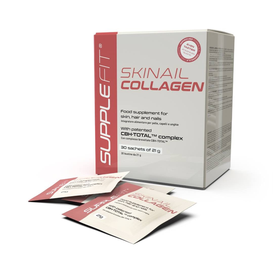 SKINAIL BEAUTY COLLAGEN : COMPLÉMENT ALIMENTAIRE POUR UNE PEAU RADIEUSE, DES CHEVEUX SOIGNÉS ET DES ONGLES FORTS