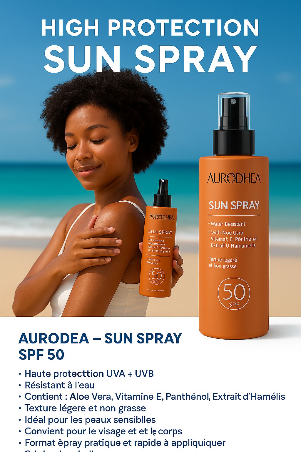 SPRAY SOLAIRE SPF 50 - 150 ML