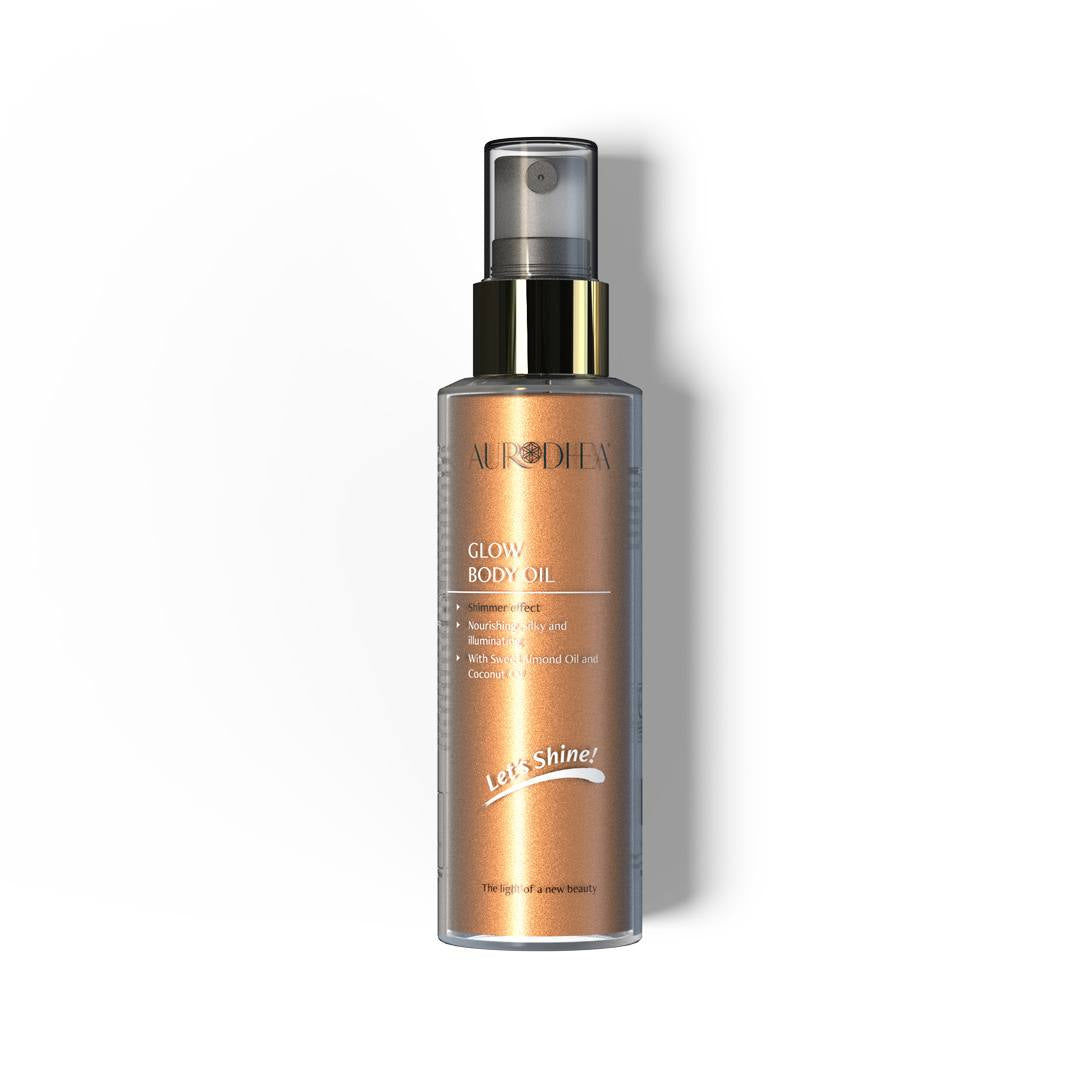 GLOW BODY OIL - HUILE NOURRISSANTE, SOYEUSE, ILLUMINATRICE ET PAILLETÉE
