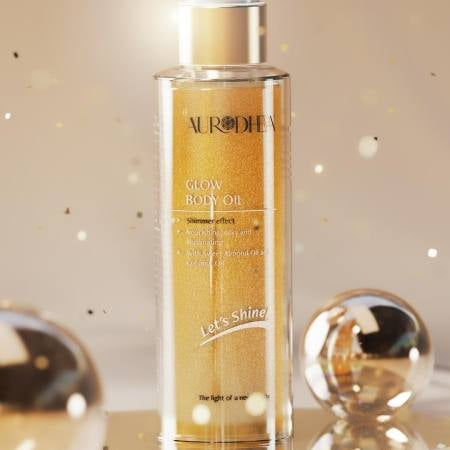 GLOW BODY OIL - HUILE NOURRISSANTE, SOYEUSE, ILLUMINATRICE ET PAILLETÉE