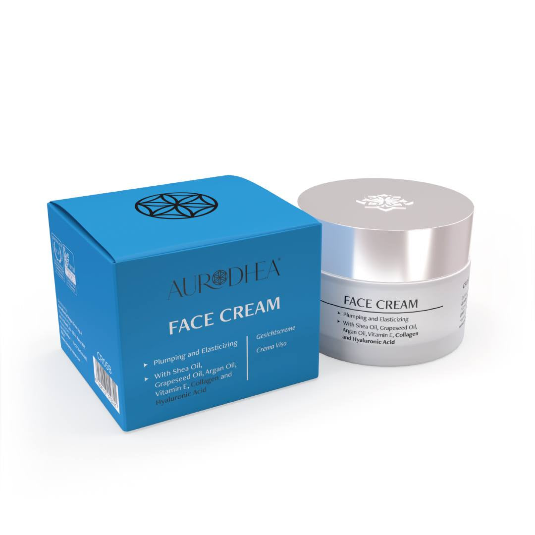 Crème Visage Hydratation Intense Au Collagène Et à L’acide Hyaluronique (Peaux sèches, normales, deshydratées, sensibles)