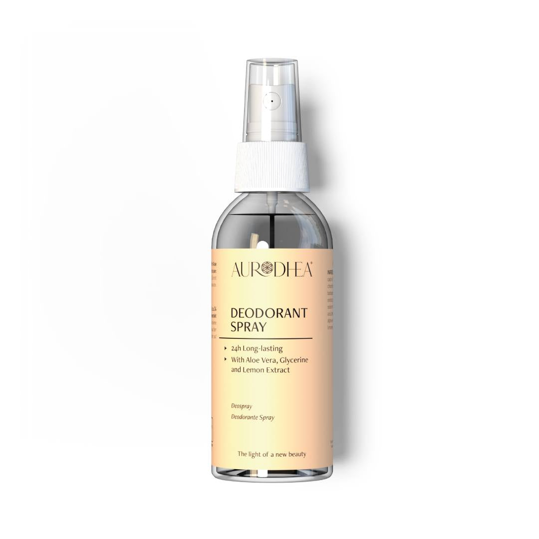 DÉODORANT SPRAY LONGUE DURÉE | 24H / ACTIFS  ÉCLAIRCISSANTS ET ANTI- MAUVAISES ODEURS